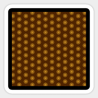 Halloween Seamless Pattern Sticker